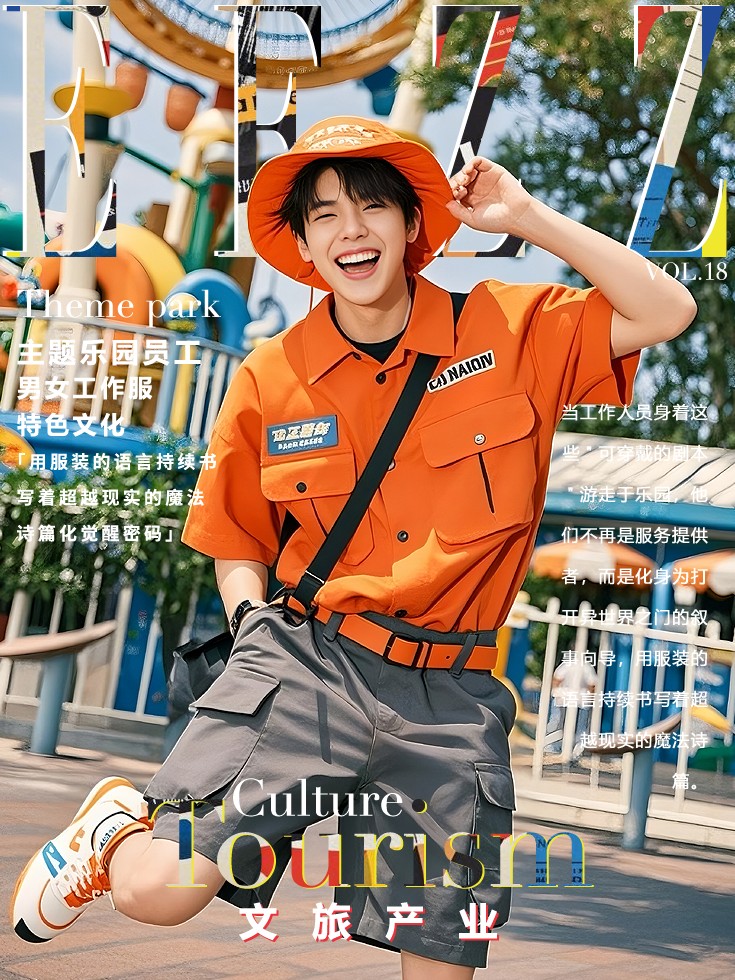 文旅產業工作服設計方案-主題樂園員工制服圖鑒