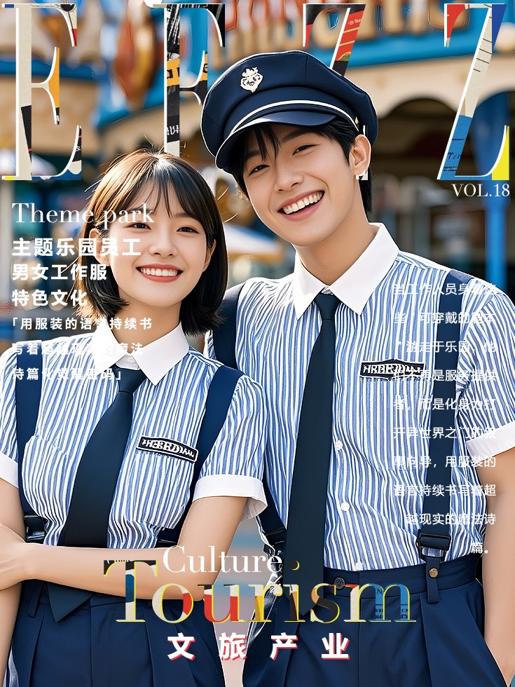 文旅產業工作服設計方案-主題樂園員工制服圖鑒