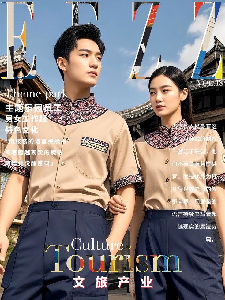 文旅產業工作服設計方案-主題樂園員工制服圖鑒