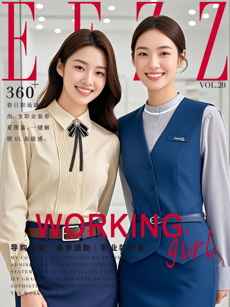 春日職場新風尚：360款女職業裝春夏圖鑒