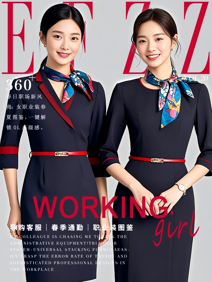 春日職場新風尚：360款女職業裝春夏圖鑒