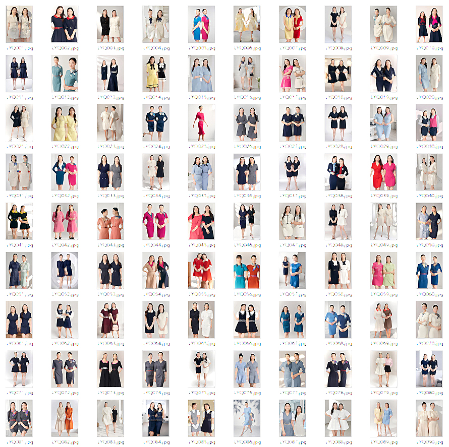 春日職場新風尚:360款女職業裝春夏圖鑒