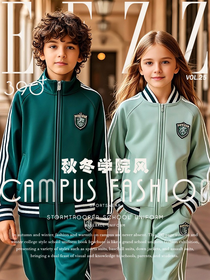 秋冬學院風校服典藏畫冊，秋冬校服設計，秋冬校服定制