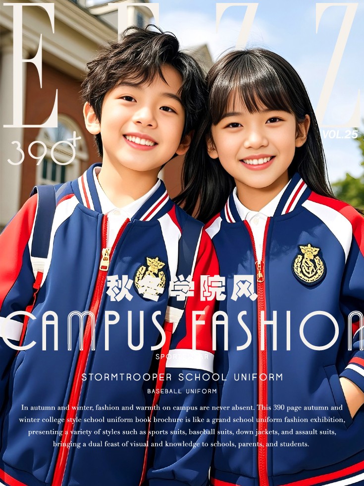 秋冬學院風校服典藏畫冊，秋冬校服設計，秋冬校服定制