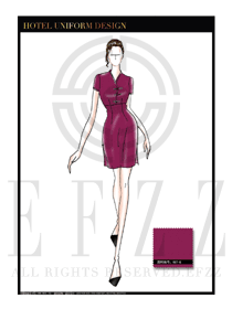 酒店中餐廳領班制服設計圖142