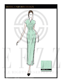 酒店中餐廳領班制服設計圖149
