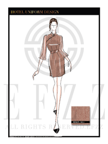 酒店餐廳領班制服設計圖157