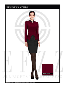 女時尚OL職業裝設計圖1082