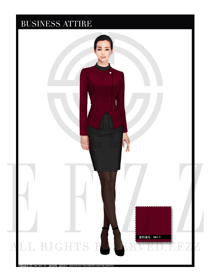 女時尚OL職業裝設計圖1083