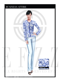 女時尚OL職業裝設計圖1095