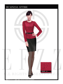 女時尚OL職業(yè)裝設(shè)計圖1103