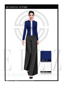 女時尚OL職業(yè)裝設(shè)計圖1113