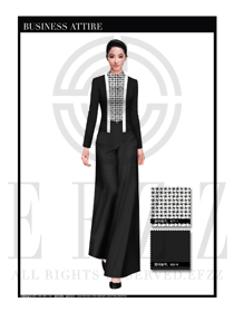 女時尚OL職業裝設計圖1114