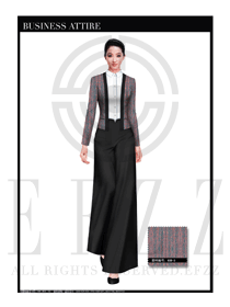 女時尚OL職業(yè)裝設(shè)計圖1115