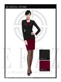 女時尚OL職業裝設計圖1125