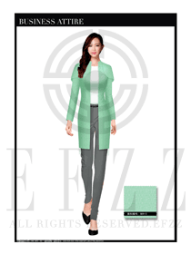 女時尚OL職業裝設計圖1141