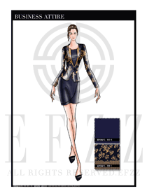 女時尚OL職業(yè)裝設(shè)計圖1160