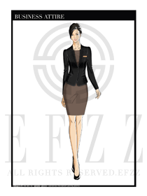 女時尚OL職業裝設計圖1216