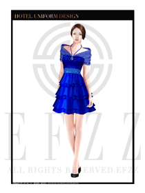 夜總會DJ包房公主服設計圖715