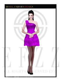 夜場ktv包房公主服設計圖727