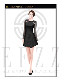 夜場(chǎng)DJ公主服裝設(shè)計(jì)圖733