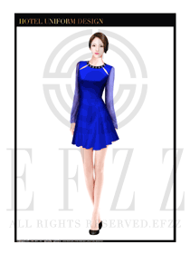 夜場(chǎng)ktv包房公主服設(shè)計(jì)圖734