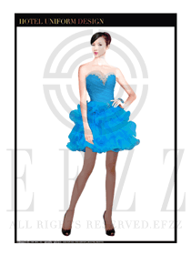 夜場(chǎng)ktv包房公主服設(shè)計(jì)圖745