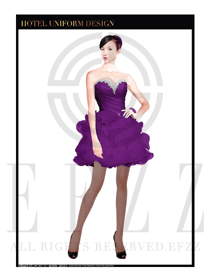 夜總會(huì)DJ包房公主服設(shè)計(jì)圖746