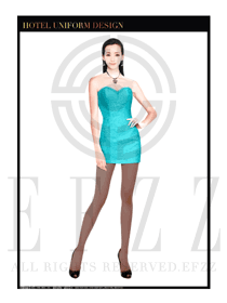 KTV夜場DJ公主服裝設(shè)計圖748