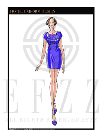 夜場ktv包房公主服設計圖764