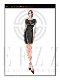 夜總會DJ包房公主服設計圖765