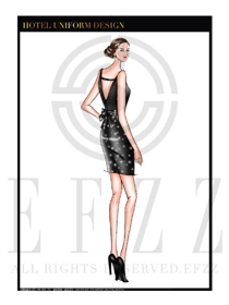 夜總會DJ包房公主服設計圖778