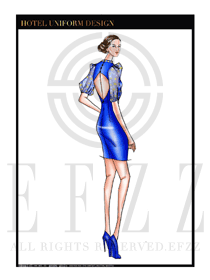 夜場ktv包房公主服設計圖783