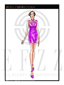 夜總會DJ包房公主服設計圖786