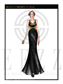 夜場(chǎng)ktv包房公主服設(shè)計(jì)圖792