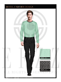 SPA會所服務生制服設計圖558