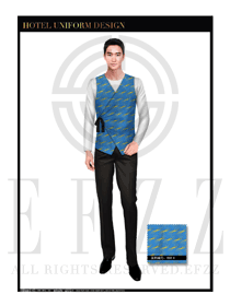 美容會(huì)所服務(wù)生制服設(shè)計(jì)圖559