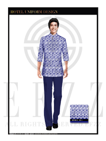 養生休閑會所服務生制服設計圖567