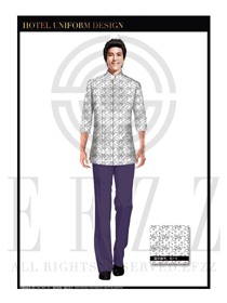 SPA會所服務生制服設計圖572