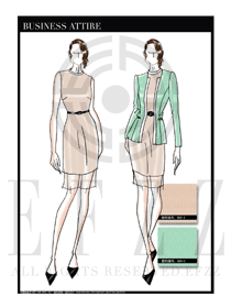 OL時(shí)尚女秋冬長(zhǎng)袖職業(yè)裝設(shè)計(jì)圖1230