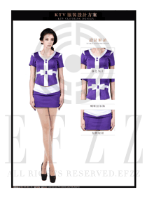 夜場ktv包房公主服設計圖798