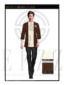 玫紅色男款中式服裝大堂經(jīng)理制服設(shè)計(jì)圖1010