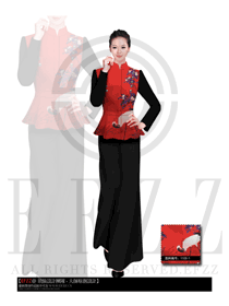 原創制服設計酒店西餐廳咨客服裝款式圖221