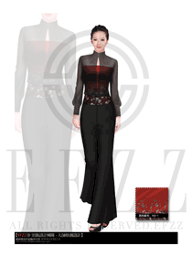 原創(chuàng)制服設(shè)計(jì)水療SPA咨客迎賓服裝款式圖374