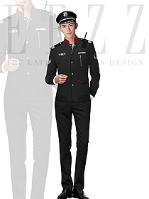 時尚立領保安制服職業裝315