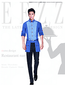 原創制服設計男款民族特色酒店服裝款式圖197