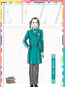 原創設計女款學生服校服款式圖059