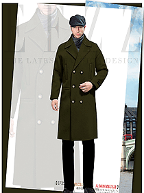 時尚男職業裝大衣服裝款式圖115