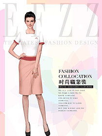原創(chuàng)設(shè)計(jì)女款美容會所服裝款式圖722