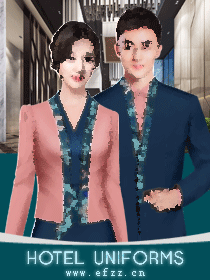 高端簡歐風酒店服裝設計方案